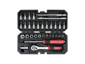 WURTH Red Stripe Set nasadnih ključeva 1/4”, 32 komada (5763114032)