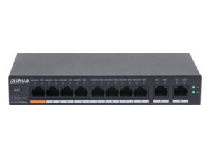 DAHUA CS4010-8ET-60 10-Port Cloud Managed Desktop Switch with 8-Port PoE