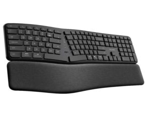 TRUST KEYRA Ergonomska bežična tastatura, multidevice, US raspored (25459)