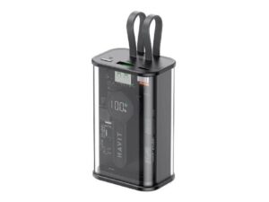Havit Power Bank PB94 10000mAh 22.5W, crni