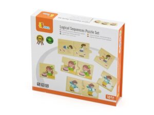 PERTINI Viga puzzle – logički niz – dnevne aktivnosti