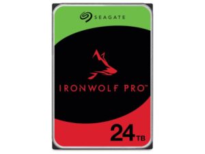 SEAGATE 24TB IronWolf Pro 3.5” SATA III 512MB 7200rpm ST24000NT002 hard disk