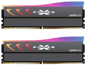 SILICON POWER DDR5 32GB (2×16 kit) 6000MT/s, XPOWER Storm, RGB, Gaming (SP032GXLWU60CFDK)