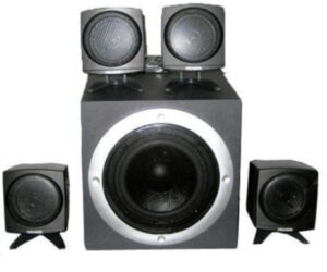 Microlab TMN-3/4.1 Aktivni drveni zvucnici 4.1 sistem 32W RMS (12W+7W*2+3W*2) 3,5mm