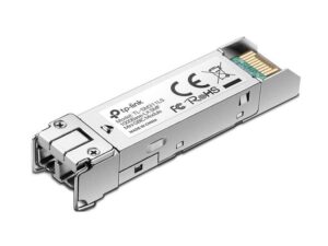 TP LINK SFP modul Gigabit Single-mode, MiniGBIC, LC interface, Up to 10km distance