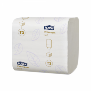 Toalet papir za dispenzer Tork T3 Premium složivi 252 lis 1/30 114273
