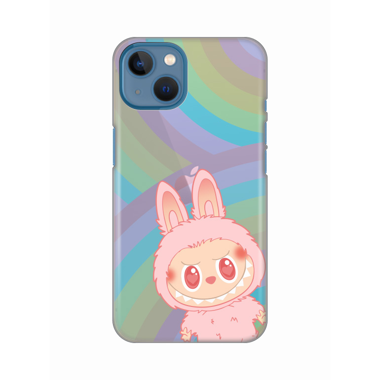 Torbica Silikonska Print Skin za iPhone 13 6.1 La Bubu Rainbow