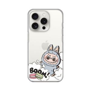 Torbica Silikonska Print Skin za iPhone 15 Pro 6.1 La Bubu Macaron