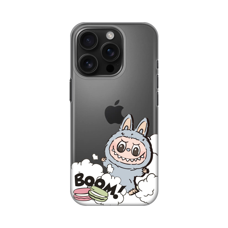 Torbica Silikonska Print Skin za iPhone 16 Pro 6.3 La Bubu Macaron