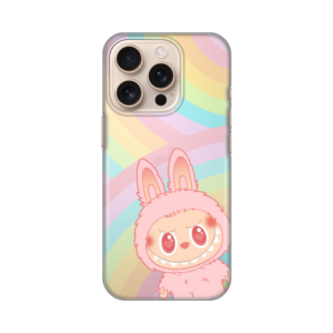 Torbica Silikonska Print Skin za iPhone 16 Pro 6.3 La Bubu Rainbow