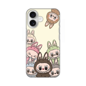 Torbica Silikonska Print za iPhone 16 6.1 La Bubu