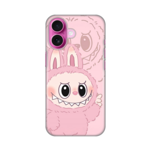 Torbica Silikonska Print za iPhone 16 6.1 La Bubu Pink 19
