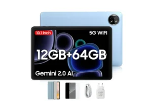 Tablet 10.1 Blackview Tab 20 Wifi 800×1280 HD+ IPS/4GB/64GB/5MP-8MP/Android 15/blue