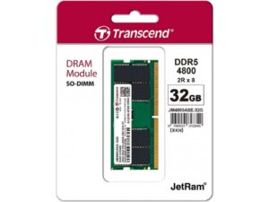 TRANSCEND SODIMM DDR5 32GB 4800MHz JM4800ASE-32G