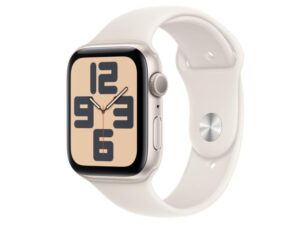 APPLE Watch SE2 v3 GPS 44mm Starlight Alu Case with Starlight Sport Band – S/M (mxeu3qv/a)