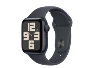 APPLE Watch SE2 v3 GPS 40mm Midnight Alu Case with Midnight Sport Band – M/L (mxe93qv/a)