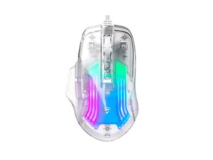 Havit MS1011SE USB RGB Gaming miš transparent beli