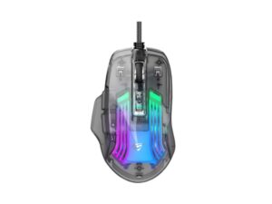 Havit MS1011SE USB RGB Gaming miš transparent crni