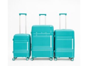 Bolzz SET KOFERA VOYAGE 3/1 Tirkizna boja