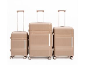 Bolzz SET KOFERA VOYAGE 3/1 Roza boja