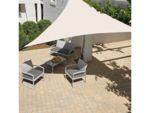 ModernHome Solarno trouglasto jedro 4x4x4m Beige