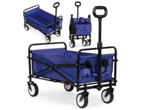MultiGarden Sklopiva kolica za plažu 48x90cm Blue