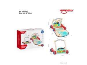 HK MINI Igračka 2U1 guralica i gimnastika za igru