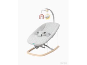 CHICCO Ležaljka Zen Zen Wave Wooden Grey