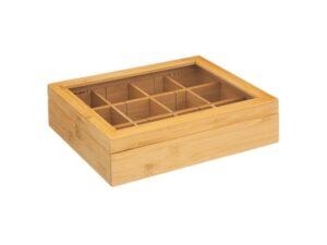 FIVE FIVE ORGANIZATOR ZA CAJEVE 23X28X7CM BAMBUS BEZ