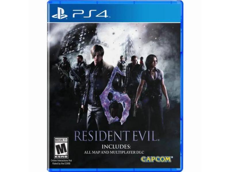 CAPCOM PS4 Resident Evil 6 (Includes: All map and Multiplayer DLC)