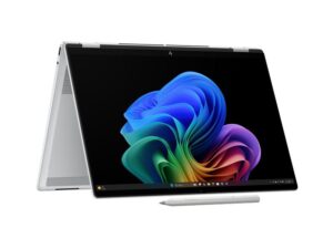 HP OmniBook X Flip 16-as0019nn (Glacier silver) 2K IPS Touch, Ultra 7 258V, 32GB, 1TB SSD, Win 11 Home (BR6J7EA)