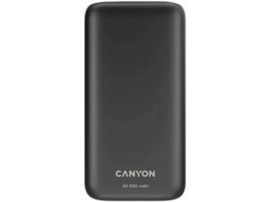CANYON PB-301 PowerBank baterija-punjač 30000 mAh Crni (CNE-CPB301B)