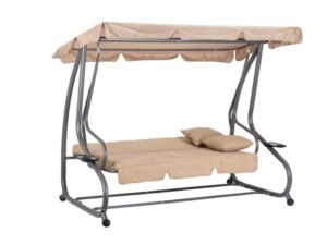 MultiGarden Bastenska ljuljaska – lezaljka 2u1 beige