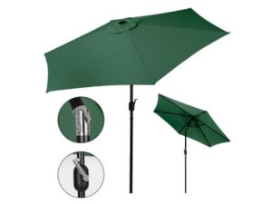 ModernHome Veliki ugaoni suncobran GREEN