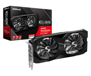 SVGA Asrock Radeon RX6600 Challenger D 8GB GDDR6, RX6600 CLD 8G