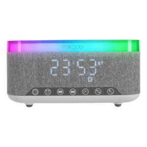 Zvučnik Mikado MD-W8 1200mah, 10W lampa/alarm/wireless punjač/sivi