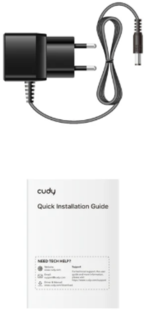Cudy MC100GSB-20B 10/100/1000 Gigabit Ethernet Media Converter WDM BiDi, TX1550nm RX1310nm