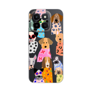 Torbica Silikonska Print za Honor X6c Fashion Dogs