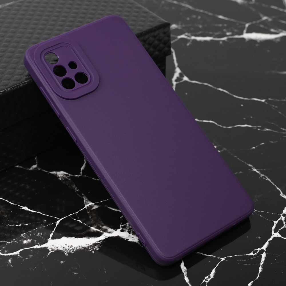 Torbica Teracell Giulietta za Samsung A715F Galaxy A71 mat tamno ljubicasta