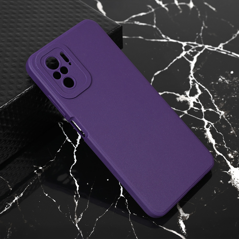 Torbica Teracell Giulietta za Xiaomi Redmi Note 10 4G/Note 10s mat tamno ljubicasta