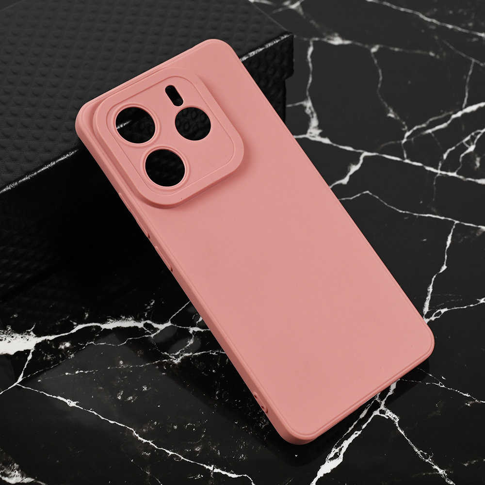 Torbica Teracell Giulietta za Xiaomi Redmi Note 14 5G mat tamno roze