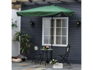 ModernHome Veliki pravugaoni suncobran Green