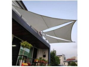 ModernHome SOLARNO KVADRATNO JEDRO ZA HLAD 4X4M GRAY