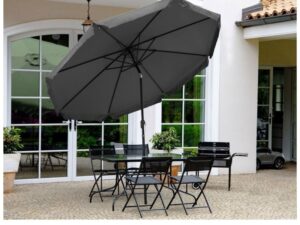 ModernHome Veliki suncobran 3.5M Gray