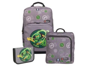LEGO LEGO Ninjago maxi plus školski ranac, trodelni set: Elementarni gospodar energije