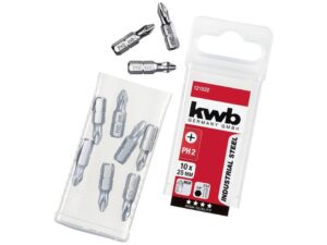 KWB PH2 set bitova 25mm, 10 kom 1/4” C 6.3 prihvat – TQ 60