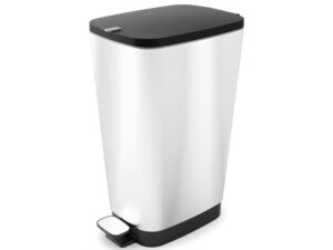 CURVER Kanta za otpatke Chic L metalik siva CU 237241 OUTLET