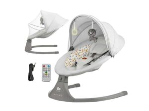KINDERKRAFT Stolica za ljuljanje LUMI 2 Light Grey OUTLET