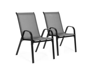 MultiGarden Set od 2 baštenske stolice dark grey
