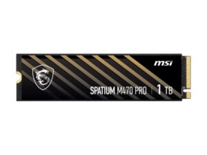 MSI SPATIUM M470 PRO PCIe 4.0 NVMe M.2 1TB SSD